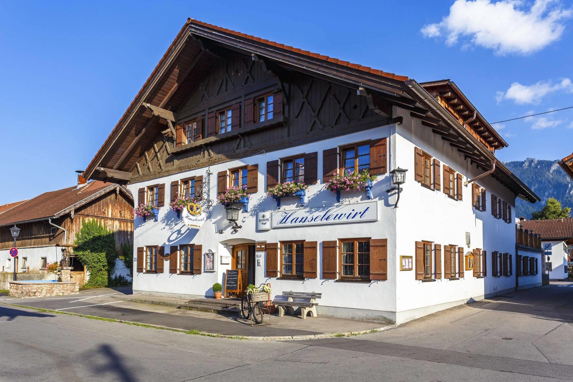 Landgasthof Hanselewirt Швангау Экстерьер фото